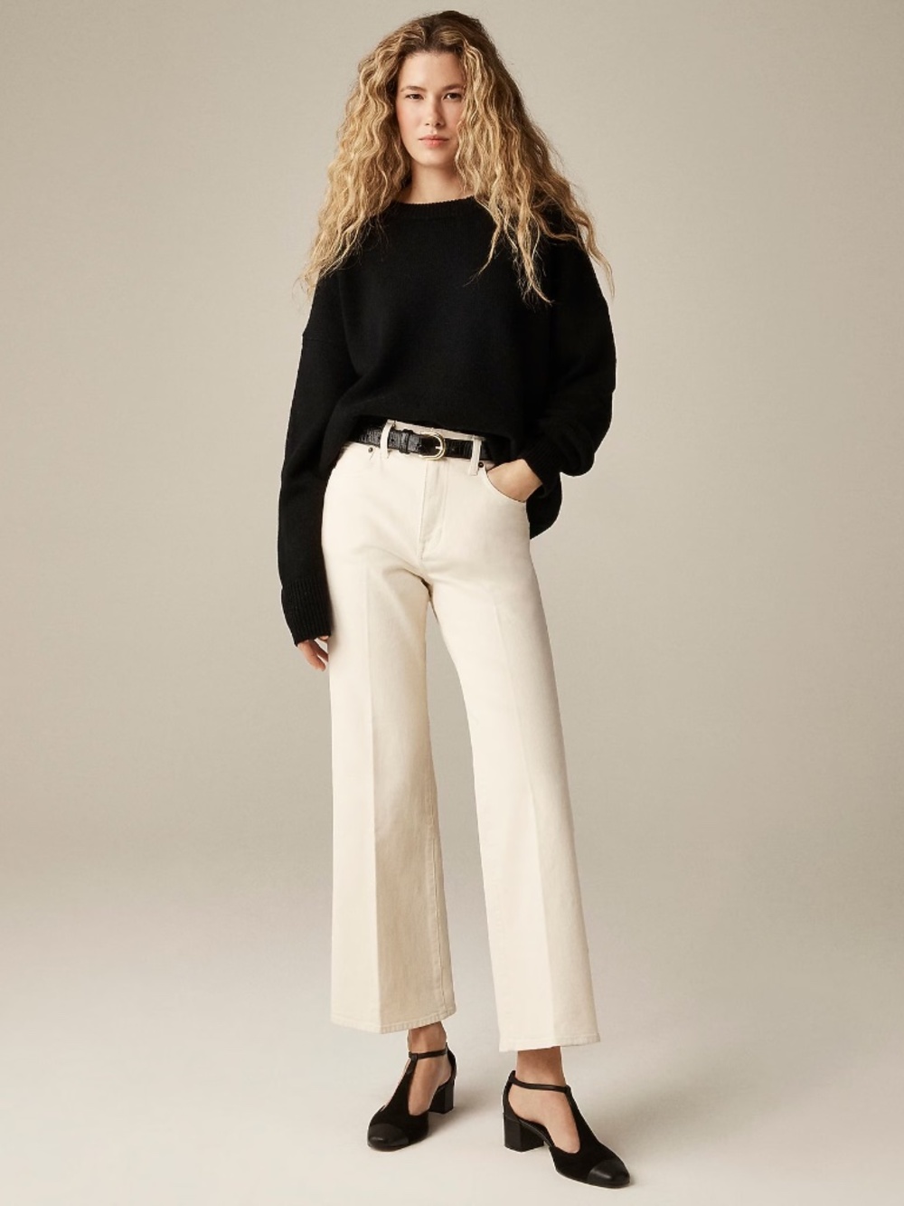 Charley kickout cropped jean